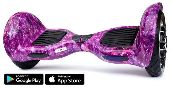 Ховърборд Лилав Космос 10 инча 4