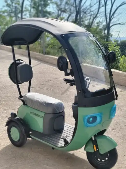 електрическа триколка с Покрив 4