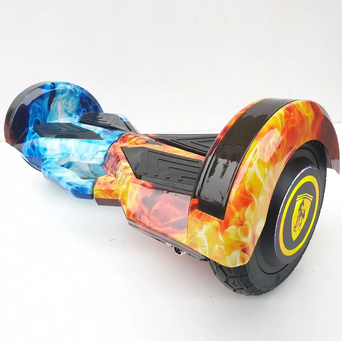 ховърборд черен Огън и Лед 8 инча 2