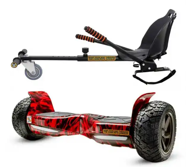 КОМБО - Ховъркарт + Хамър 2 бял,черен,пламък,космос