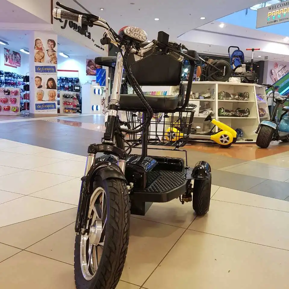 електрическа триколка за възрастни с кресло 5