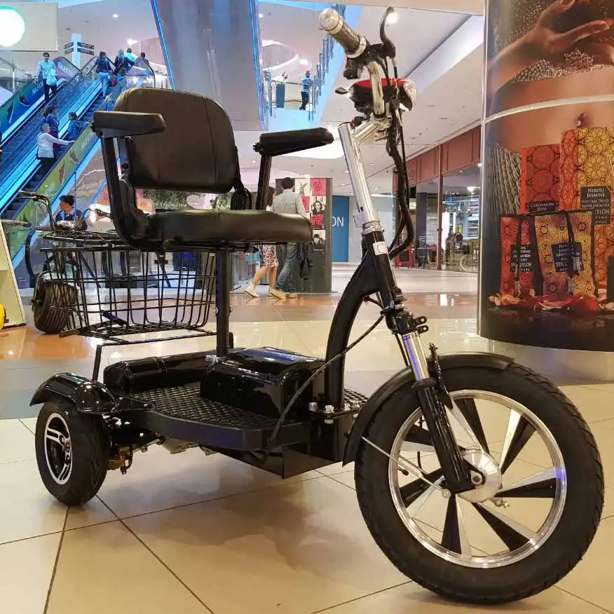 електрическа триколка за възрастни с кресло 4