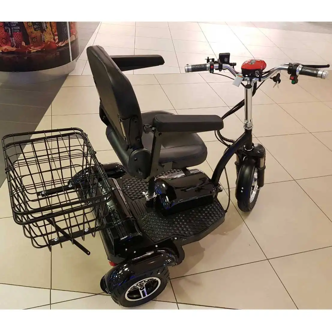 електрическа триколка за възрастни с кресло 7