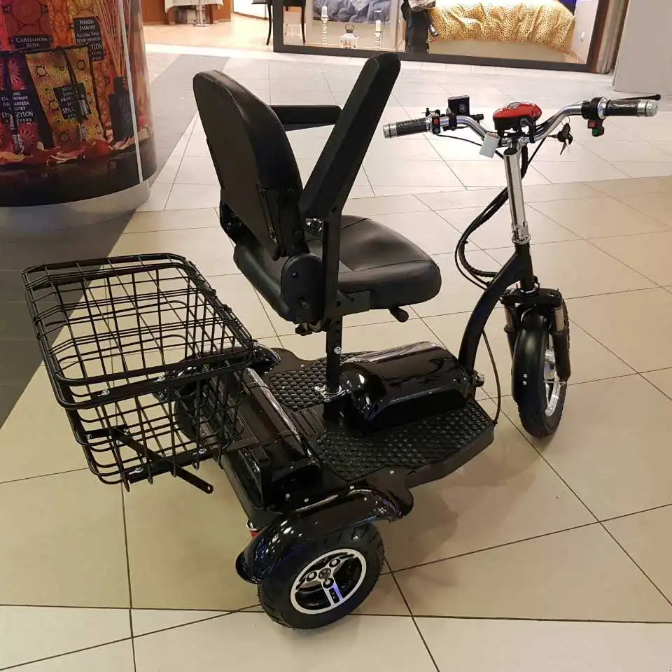 електрическа триколка за възрастни с кресло 2