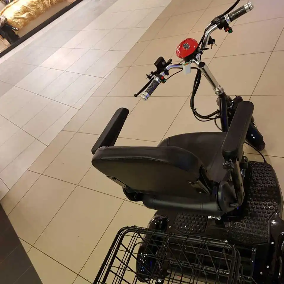 електрическа триколка за възрастни с кресло 8