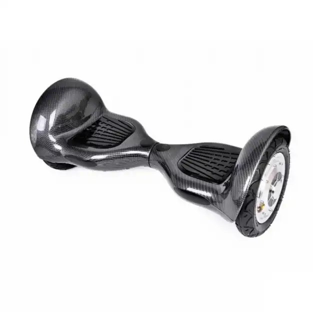 ховърборд черен карбон 10 инча