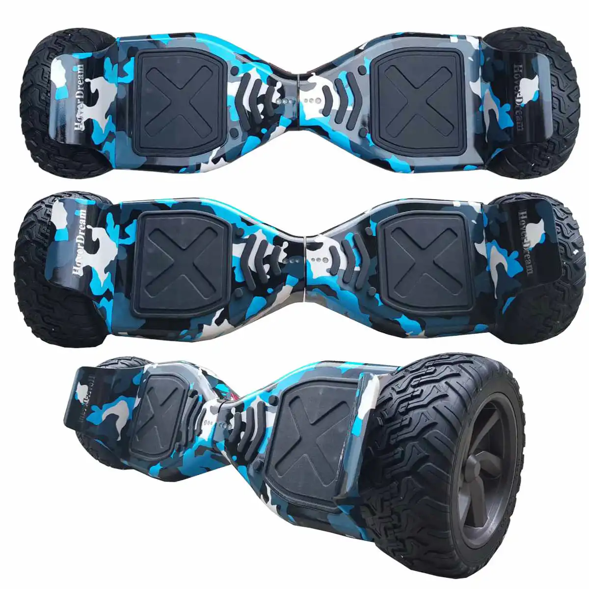 Ховърборд Hammer Син Камуфлаж 2