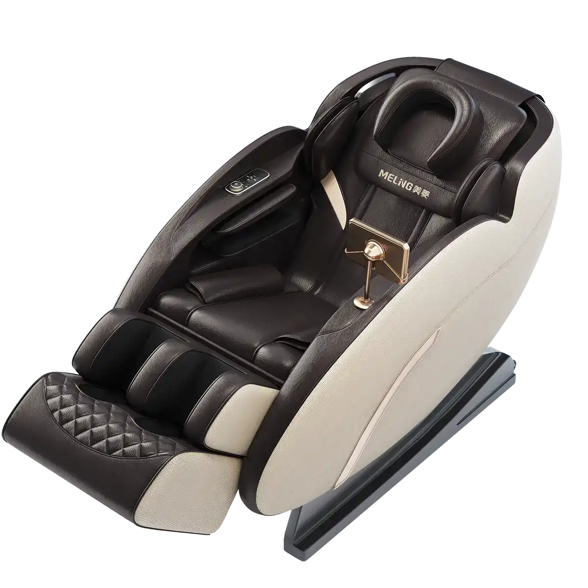 Масажен Стол Ховърдрийм Диамант - Кафяво/Бяло 4