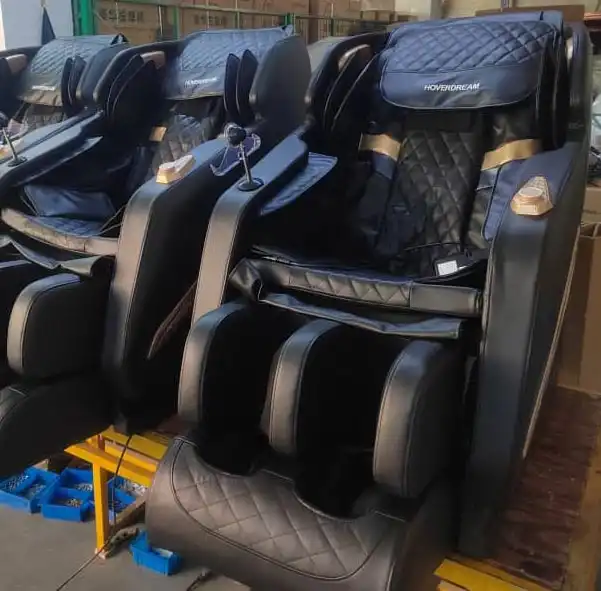 Масажен Стол Ховърдрийм Платинум - Черен 3