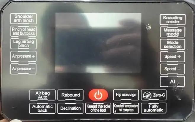 Масажен Стол Ховърдрийм Платинум - Черен 4