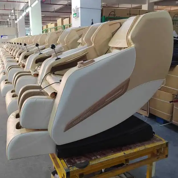 Масажен Стол Ховърдрийм Платинум - Златен 4