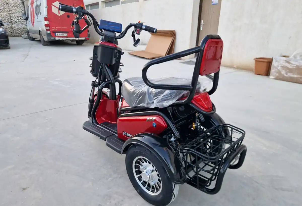 Електрическа Триколка Hoverdream Pudding Червена 800w 10