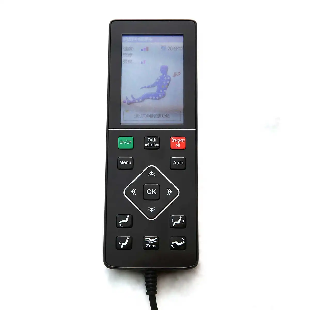 Масажен Стол Делукс 7912 Черен 2