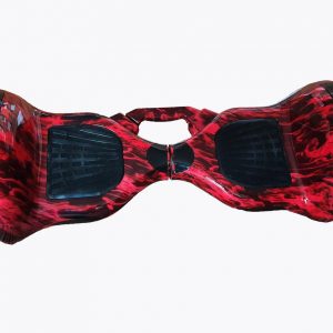 Ховърборд 10 инча Огнен с дръжка - Нов Модел