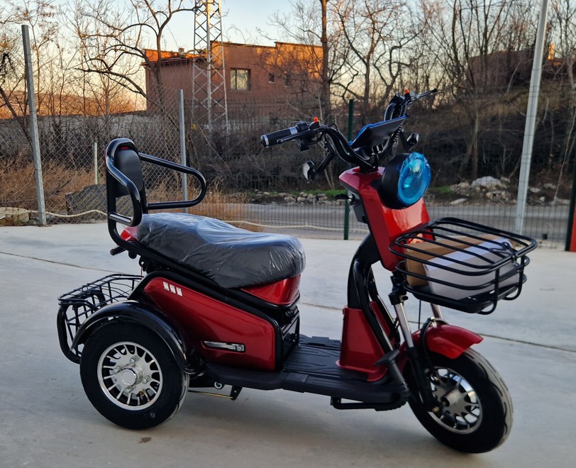 Електрическа Триколка Hoverdream Pudding Червена 800w - Image 6