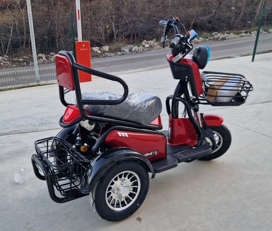 Електрическа Триколка Hoverdream Pudding Червена 800w - Image 7