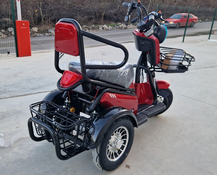 Електрическа Триколка Hoverdream Pudding Червена 800w - Image 8